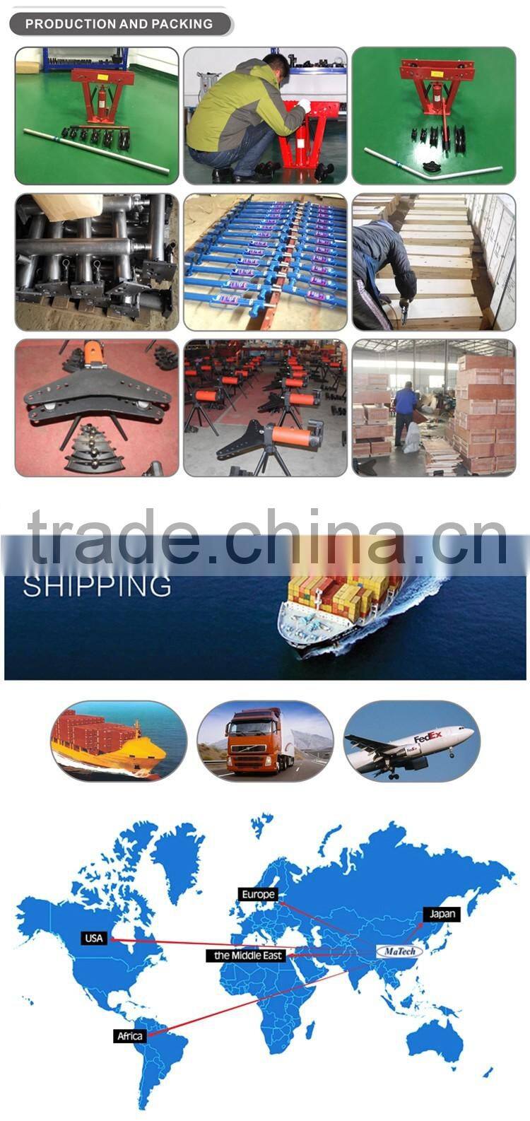 High Performence 12 Ton Hydraulic Round Bending Machine Manual Pipe