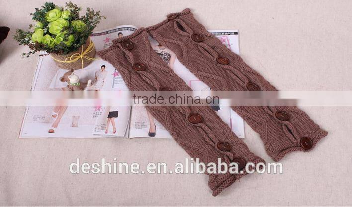 wholesale fashion decoration keep warm knit foot strap ST164