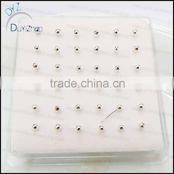 gold sterling silver nose pin jewelry