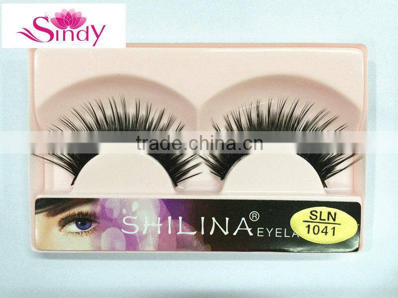 10 Pairs/box Handmade synthetic hair false eyelashes thick long fake eyelashes wholesale ZX:235