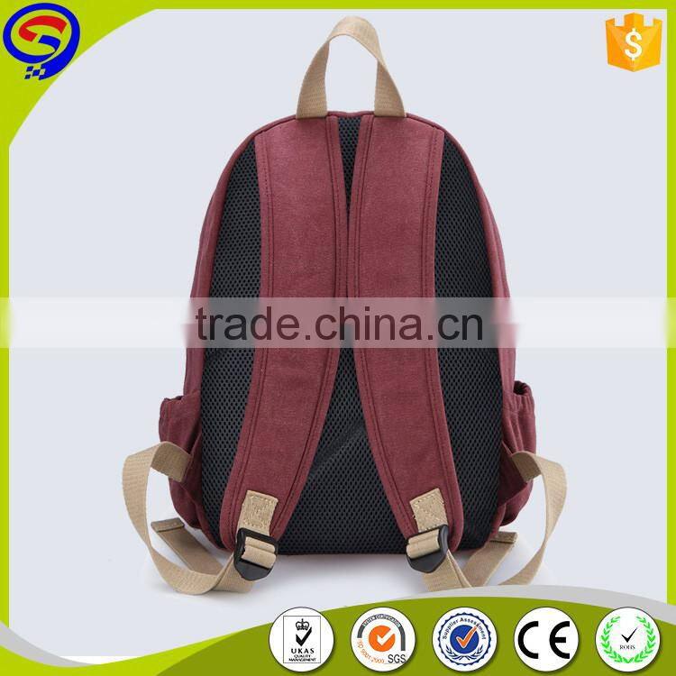Most popular creative super quality backpack canvas for college