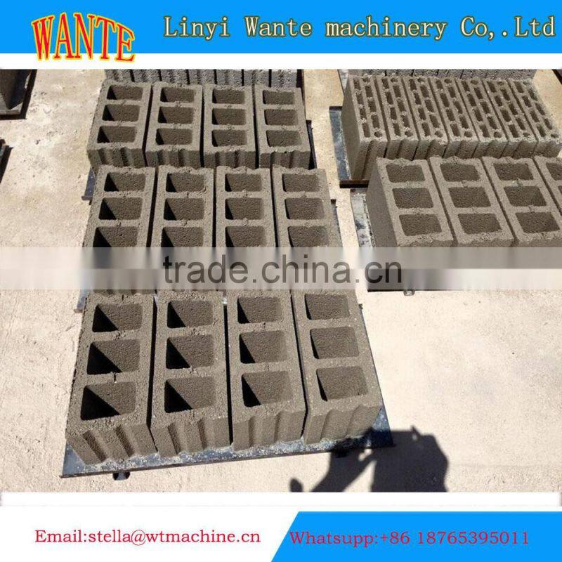 QT40-3 Egg laying brick machinery for small business