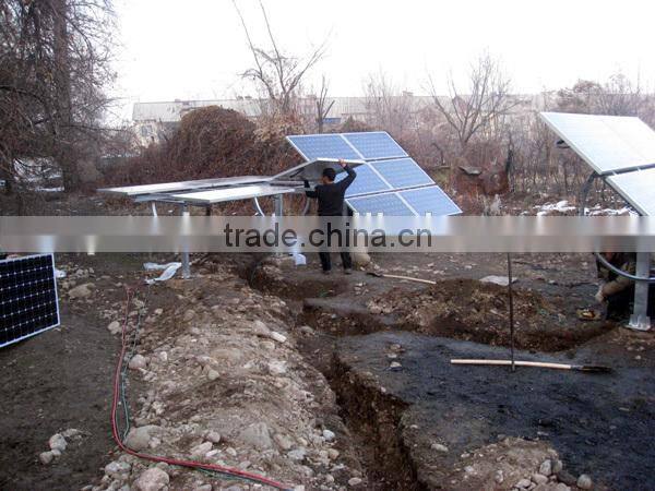 pv Adjustable ground Solar Racking mounting brackets for panels