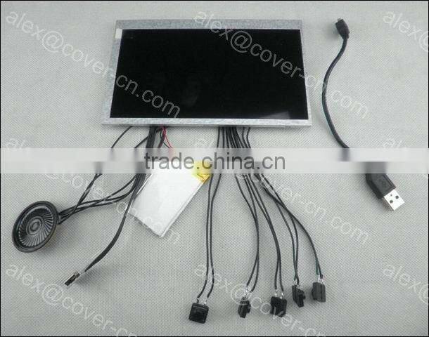 1.8'' .2.4", 4.3", 5" 7", 10" video module with multiple buttons to control different videos for video greeting cards