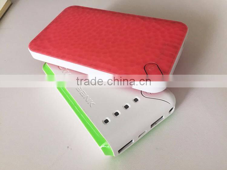 Gleese 2016 Portable Charger USB Smart Mobile Power Bank REAL 100% 6600mAh POLYMER battery