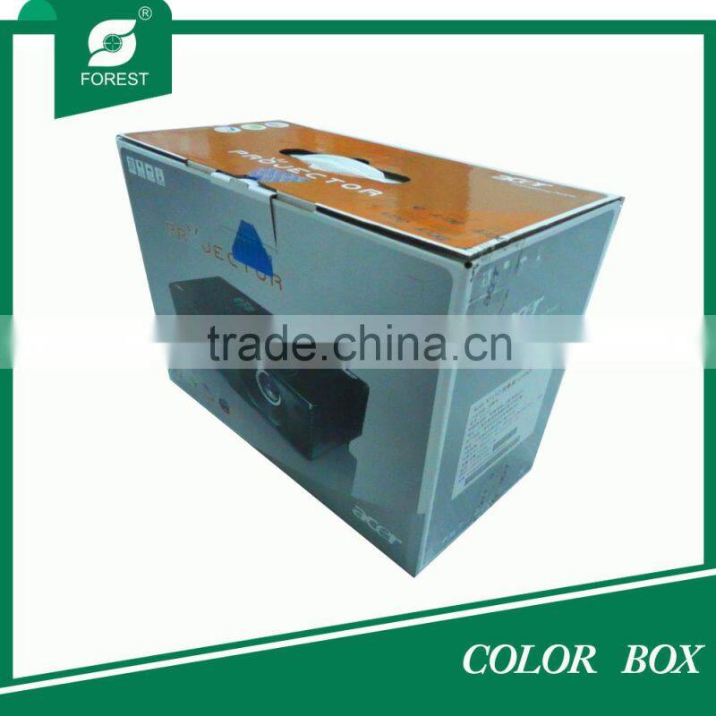 COLOR PAPER BOX WITH MATT LAMINATION,BOX WITH HANDLE