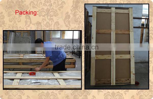 Arched interior double door