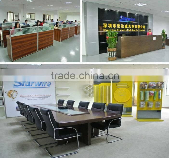 CRI>80 led 15w trunk lamp with white or black cover