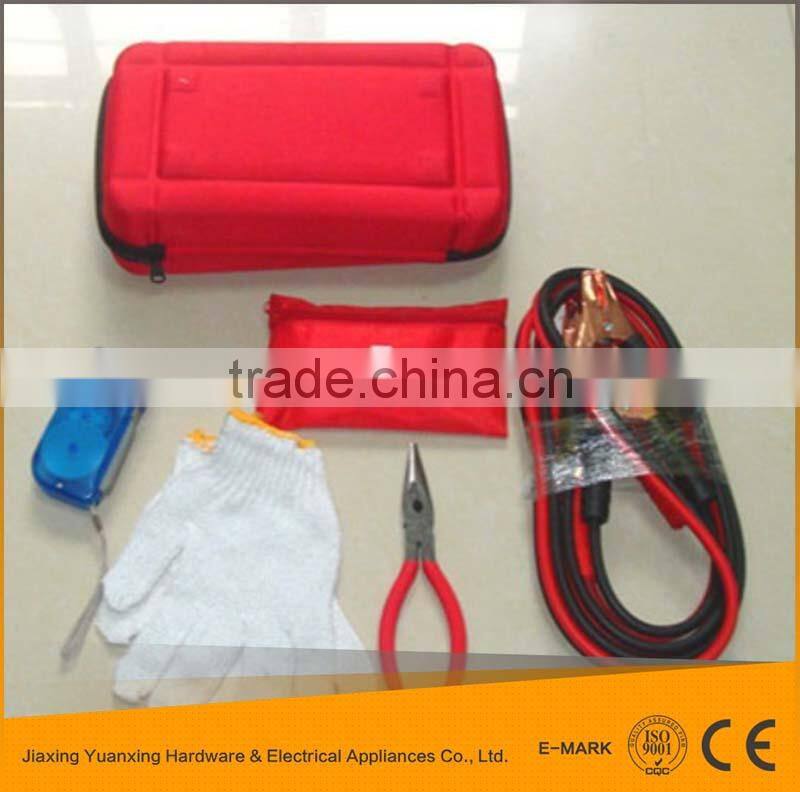 car safety roadway kit,auto emergency tool set,car care product