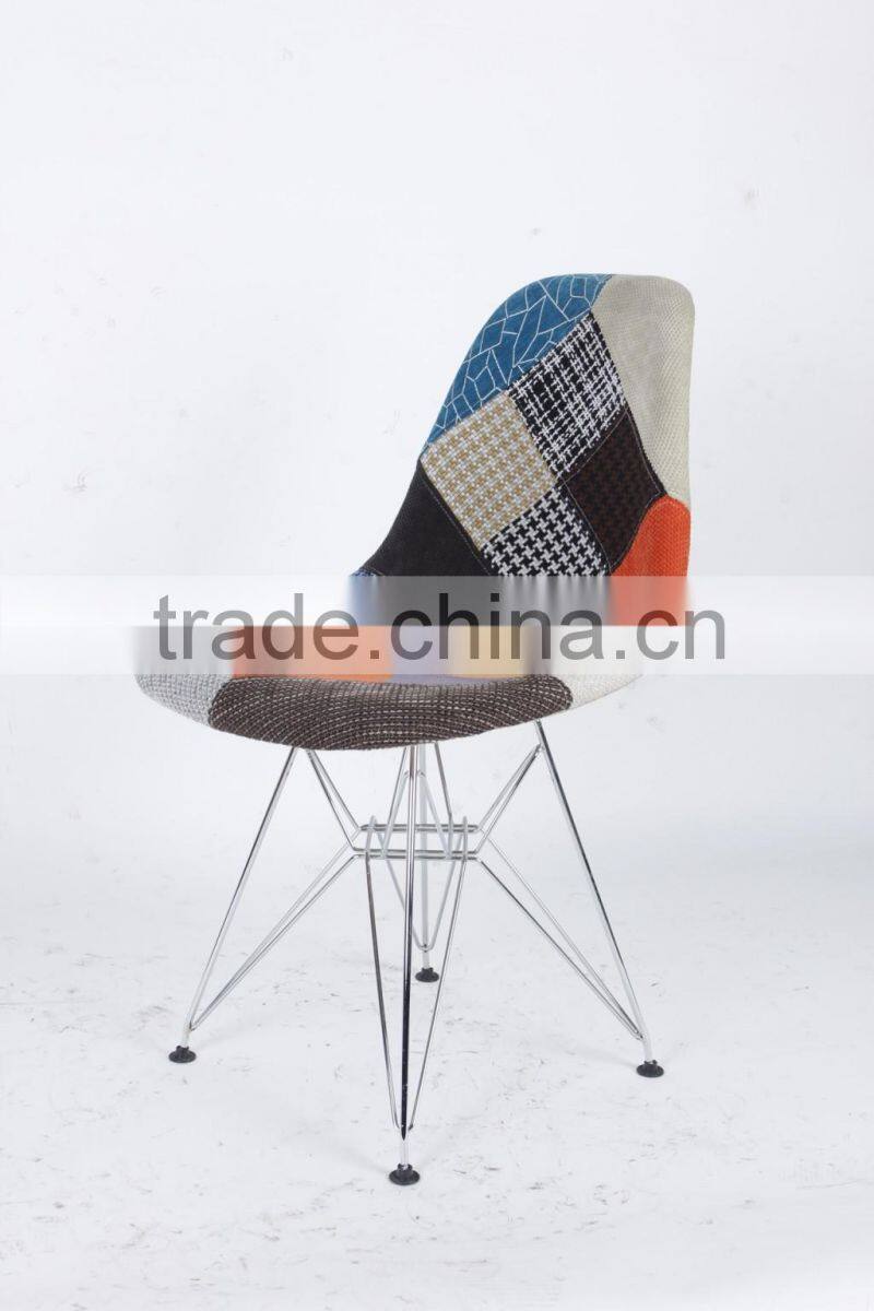 New design patchwork leisure wooden chair/cheap chair/patchwork chair (1028E)