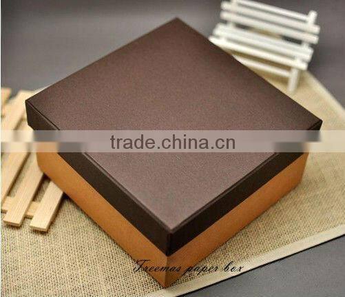 Custom rigid hat box/case paper craft box