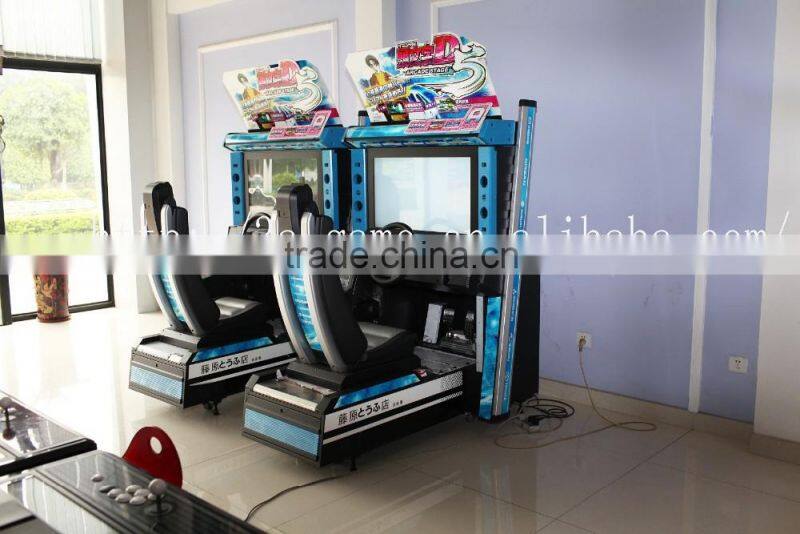 Car Video Game Simulator Racing Machine Initial D Arcade Stage For Adults