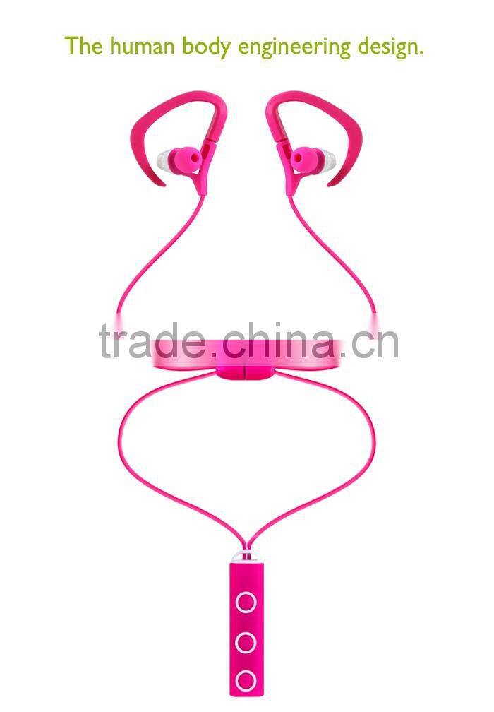 gold supplier fashion bluetooth earphone wireless good voice changer sport earphone