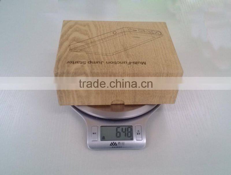 car jump starter power bank 6600mah power supply