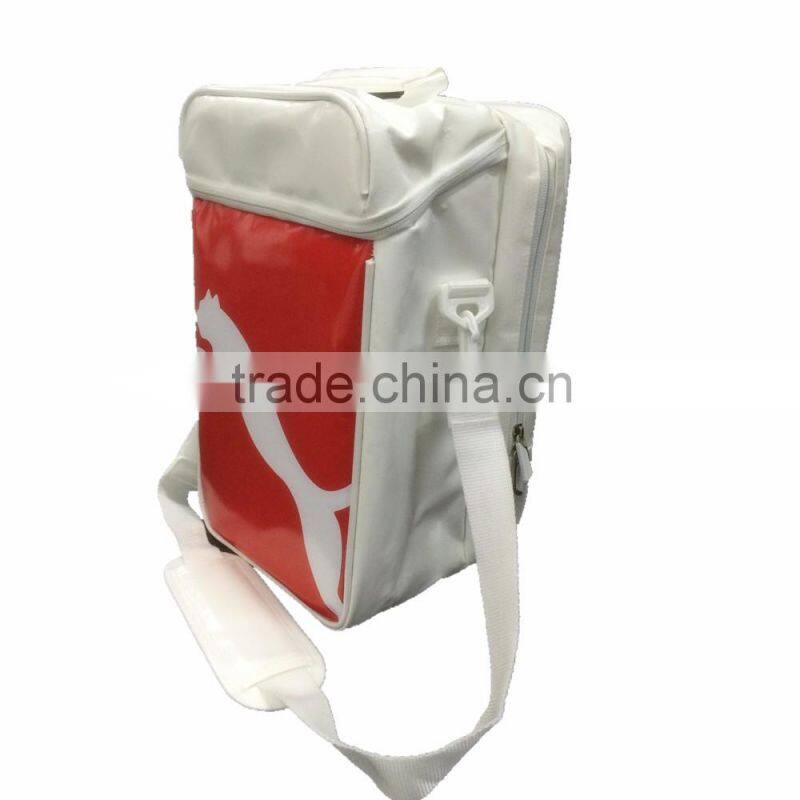 Outdoor waterproof pu insulated lunch bag cooler bag