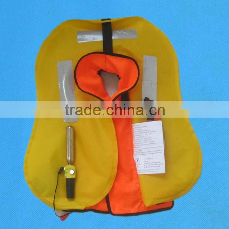 Inflatable life jacket accessories