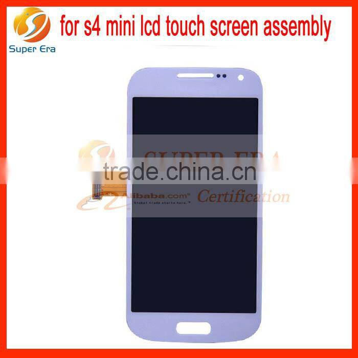 original For Samsung Galaxy s4 mini lcd Assembly, For LCD Touch Screen Digitizer Assembly for Galaxy s4 mini i9195 i9192 i9190
