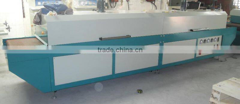 IR hot drying tunnel conveyor machine/ir oven conveyor belt SD-5000