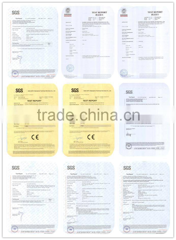 Seven color flashing shoe light for shoes decoration