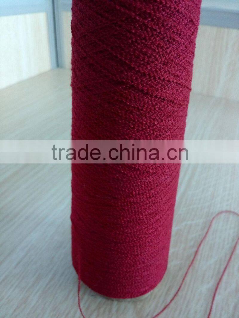 1/24Nm 76%Rayon 24%Nylon beads yarn