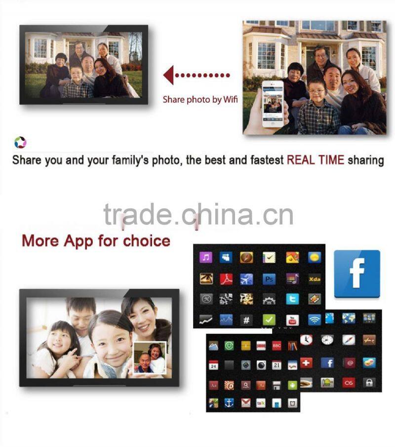 china digital photo frame super hd player 3g tablet pc