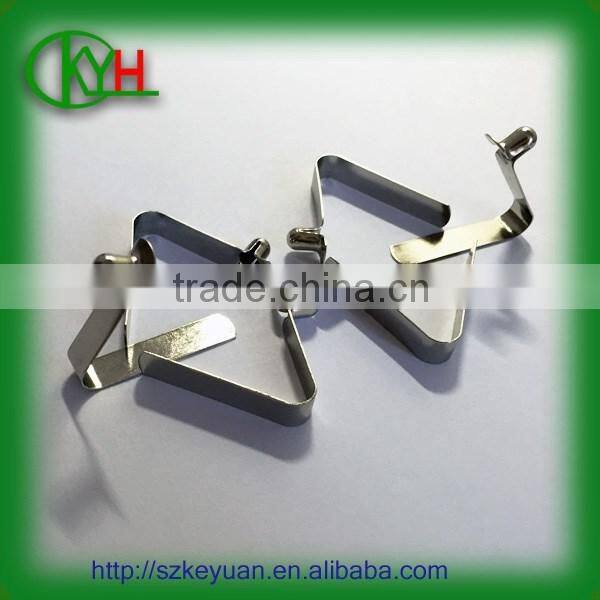Various spring clip types stainless steel spring clip button