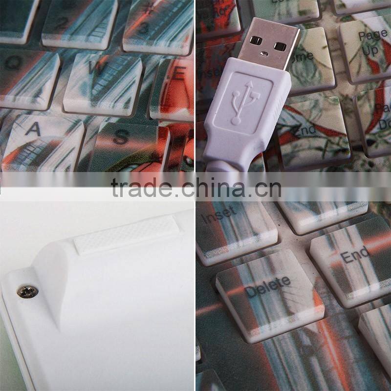 Good looking printable custom made digital printing keyboard and mouse