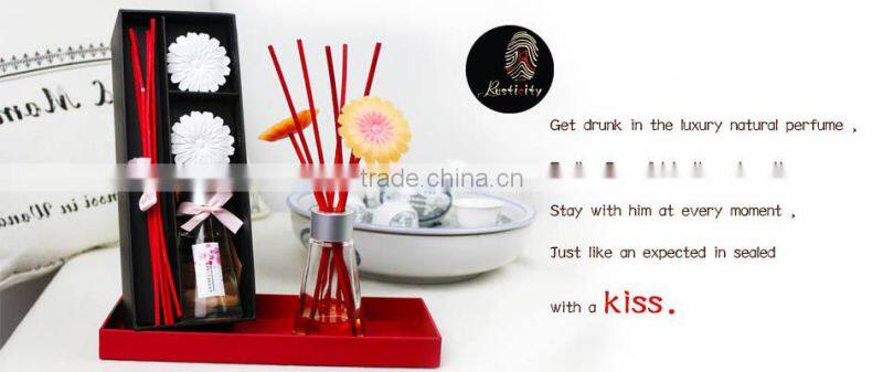 Small flower reed rattan essential oil reed diffuser