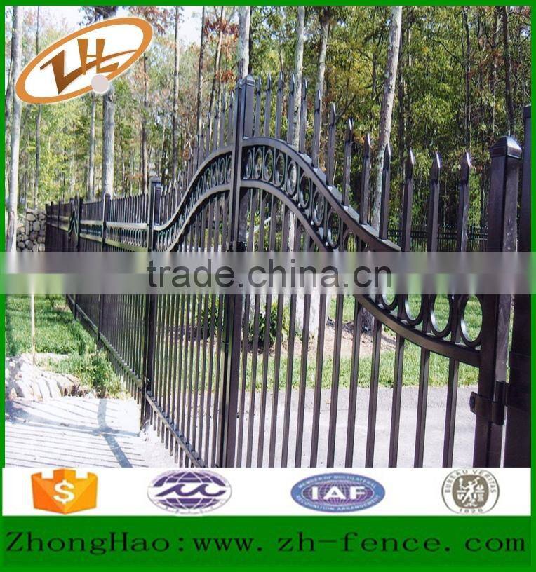 zinc steel fence