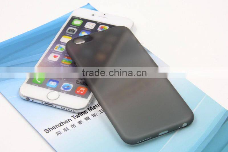 Colorful Transparent PP Case for iPhone 6S/6S Plus