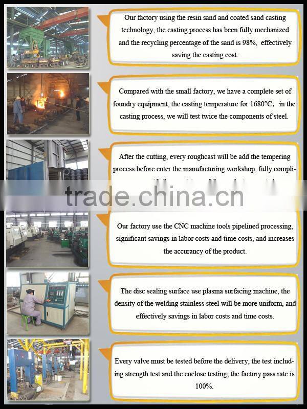 150lb 300lb butterflay valve in flange type professional for water