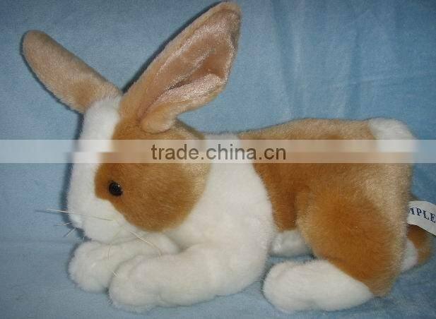 Plush Toys Grey,Brown Rabbit