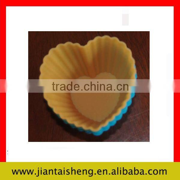 Heart shape silicon moulds cake decorating