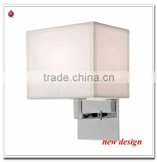 hot design cheap wall sconce very popular in North Amerca in brushed nickel
