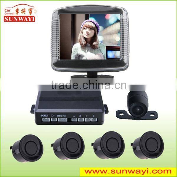 Made in china 3.5inch cheap LED LCD electromagnetic parking sensor for car truck