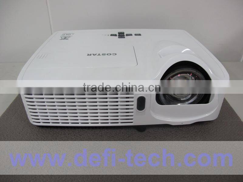 6000 lumens 180 w lamp dlp 3d projector