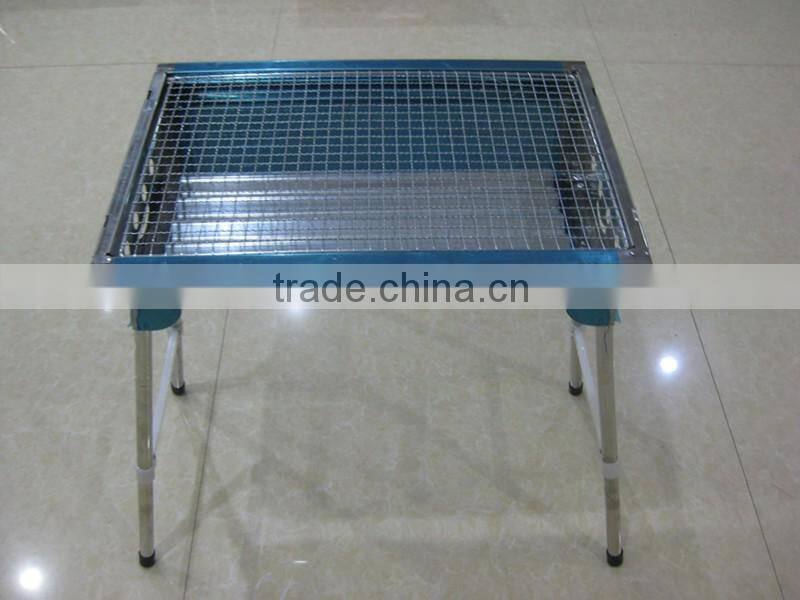 2015 New Arrival Outdoor Foldable Smokeless Charcoal BBQ Grill