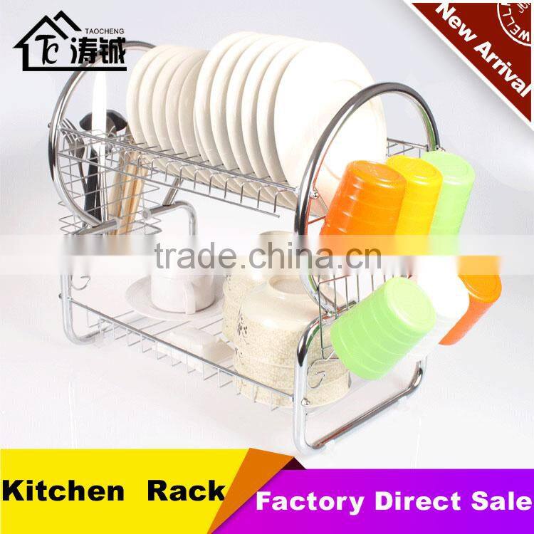 2016 best selling kitchenware dish drying rack with cover