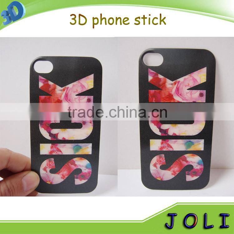 DIY 3d sticker for cell phone case