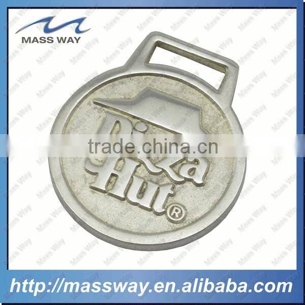 custom fashion 3D zinc alloy brass luggage lock metal bag tag buckle