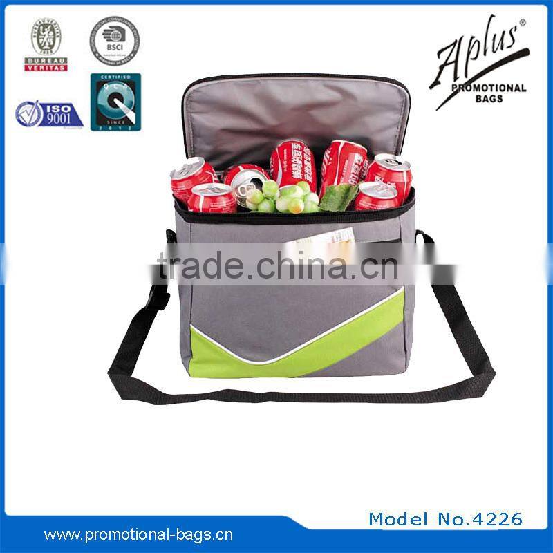 shoulder strap cooler bag men and practical 600D polyester cooler bag