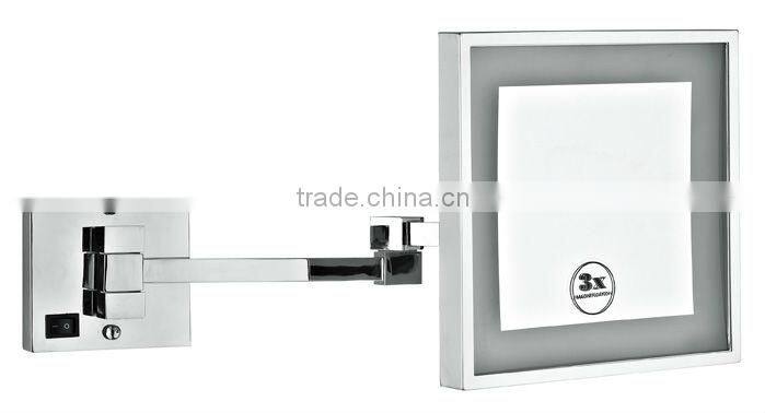 square manifying mirror, LED,bath decor,make up mirror,