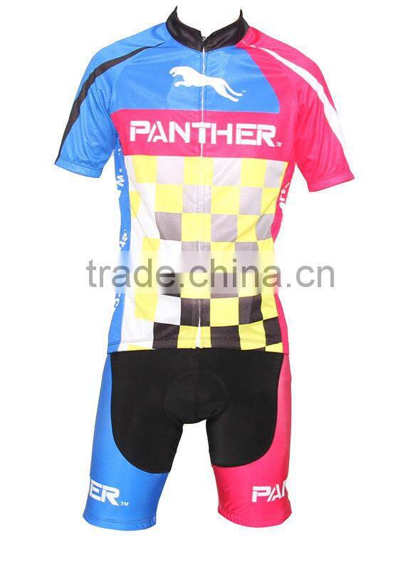 Professional Custom bike shorts and t-shirts full set