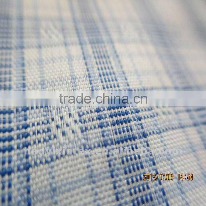 polyester plaid yarn dyed fabric