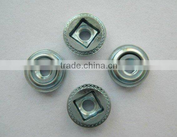 High-strength self-clinching floating nuts