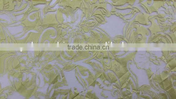 YH053# Yellow color Lace fabric / High Quality Yellow lace fabrics On sale