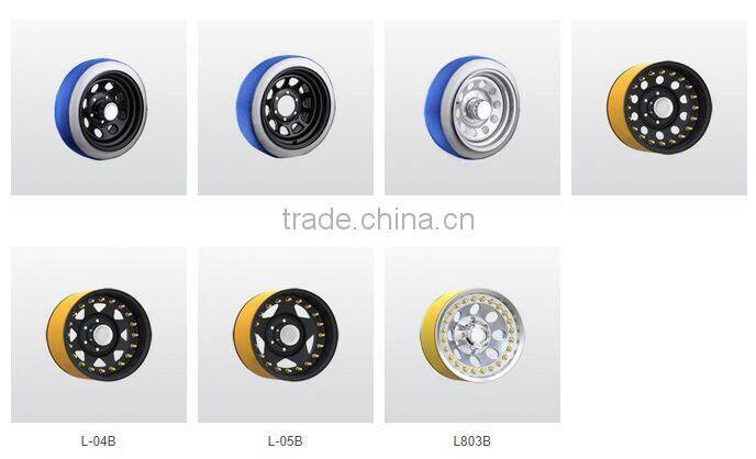 4x4 3 pieces steel beadlock wheels for jeep