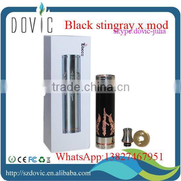 SS/Black/White stingray x mod clone coming with matching drip tips