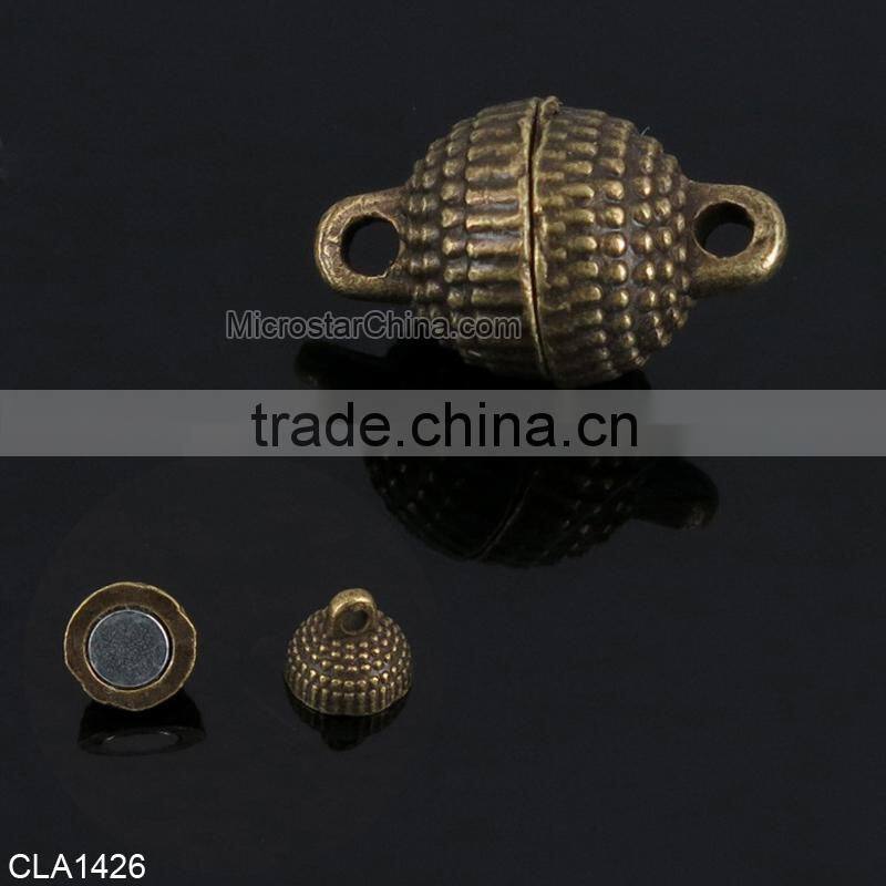 2015 Popular desgin high quality sterling silver magnetic clasp