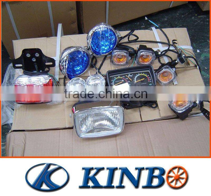 new CG125 125cc motorcycle with full accessories